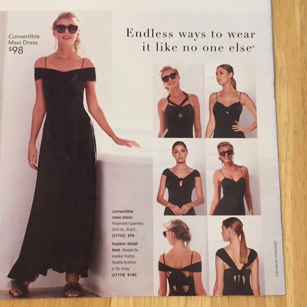 NWT convertible dress